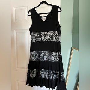 Joseph Ribkoff black dress.